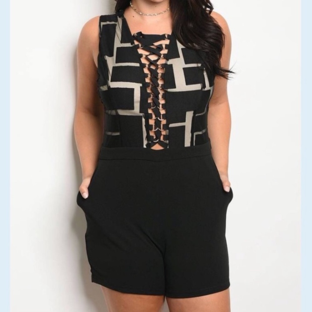 Sleeveless Romper